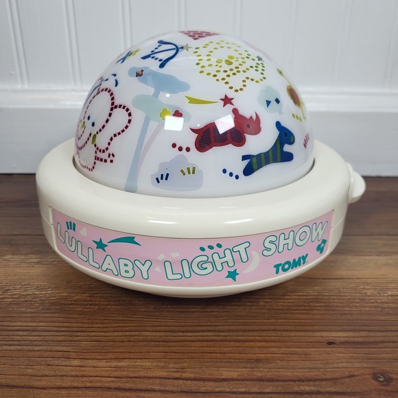 Vintage 1987 TOMY LULLABY LIGHT SHOW MUSICAL & PROJECTION BABY NIGHT LIGHT WBOX - Picture 5 of 17